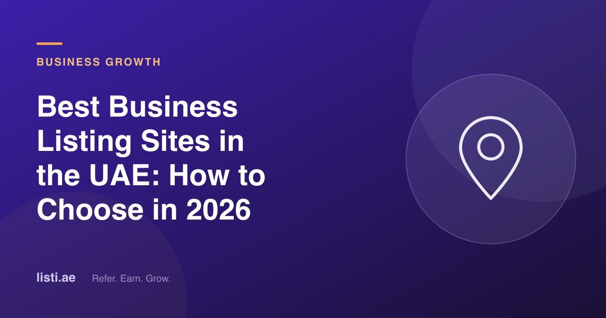 Best Business Listing Sites in the UAE: How to Choose in 2026
